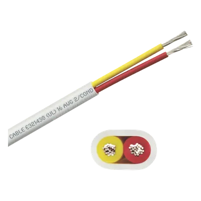Cable Plano Grado Marino / Calibre 16 / 2 Conductores / 250 ft (76.2 m)