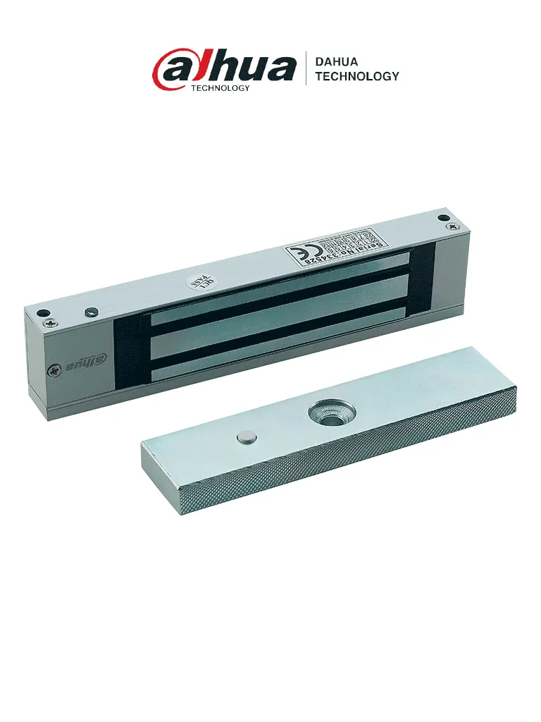 Cerradura magnética Dahua DHI-ASF180A-V1 de 180 kg para control de acceso