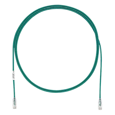 Cable de parcheo PANDUIT UTP28SP7GR Cat6 verde de 2.13 m