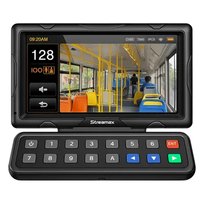 Panel táctil STREAMAX XMRCP5 de 10.1 pulgadas para MDVR móvil