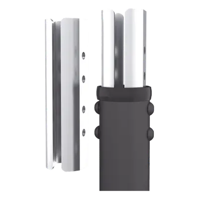 Unión de postes para videowall EPCOM INDUSTRIAL SDJH115 con tornillería incluida