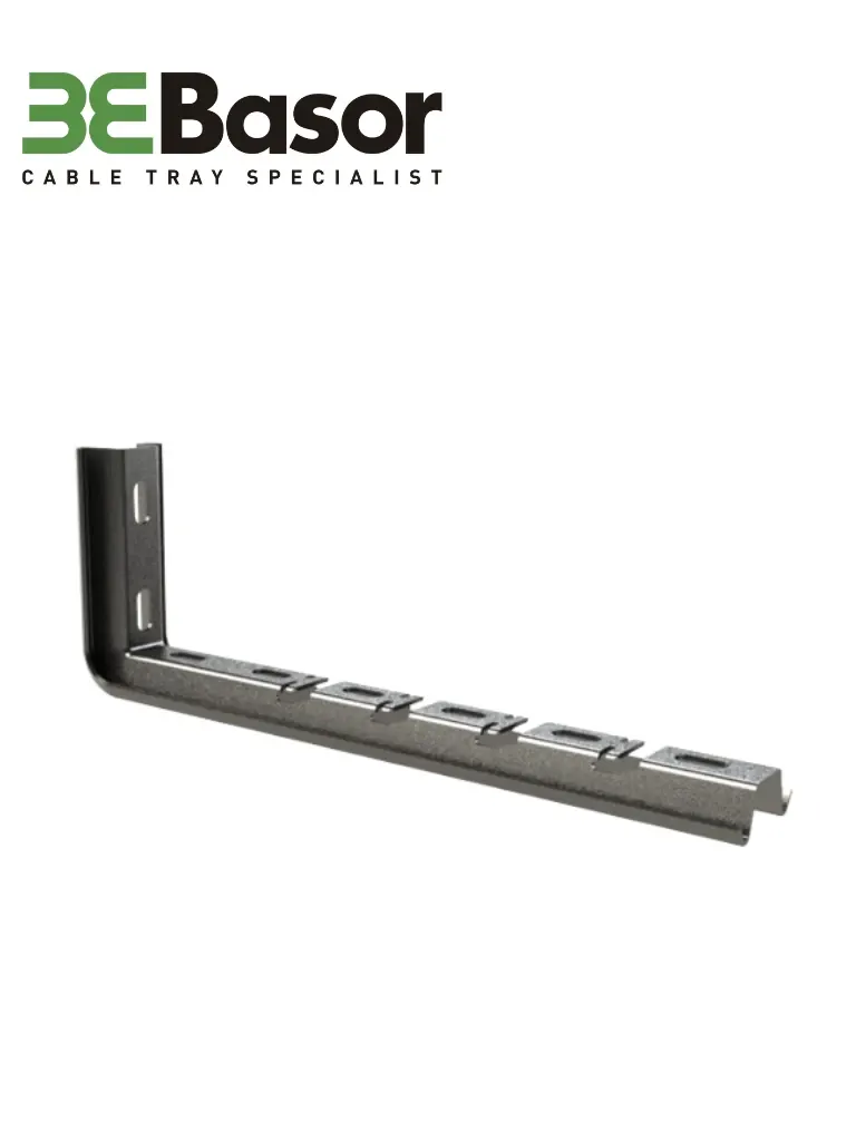 BASOR C-SHO100 - SOPORTE HORIZONTAL A PARED PARA CHAROLA 100 MM GS