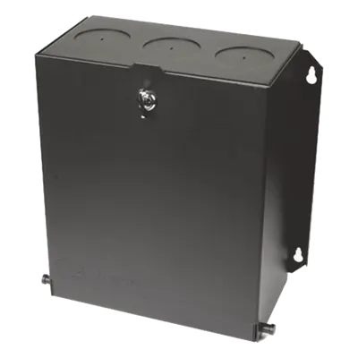Caja de Zona / 24 Puertos / Perfil Bajo / Instalación Plenum / Compatible MAX-Z-MAX-TERA / Negro