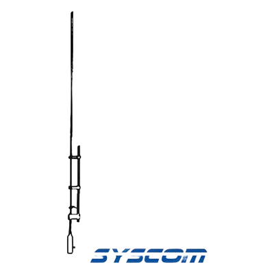 Antena Base VHF / Omnidireccional / 138-174 MHz / 2.5 dB / 150W / UHF Hembra / 145 km/h