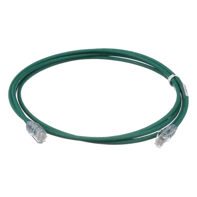 Cable de parcheo PANDUIT UTP28X5GR Cat6A, verde de 1.52 m