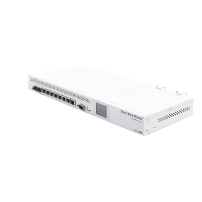 (CCR1009-7G-1C-1S+) Cloud Core Router, CPU 9 Núcleos,7 Puertos Gigabit, 1 Combo TP/SFP, 1 puerto SFP+, 2 GB Memoria