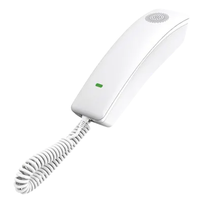 Teléfono IP hotelero FANVIL H2U-W con 2 líneas SIP y audio HD