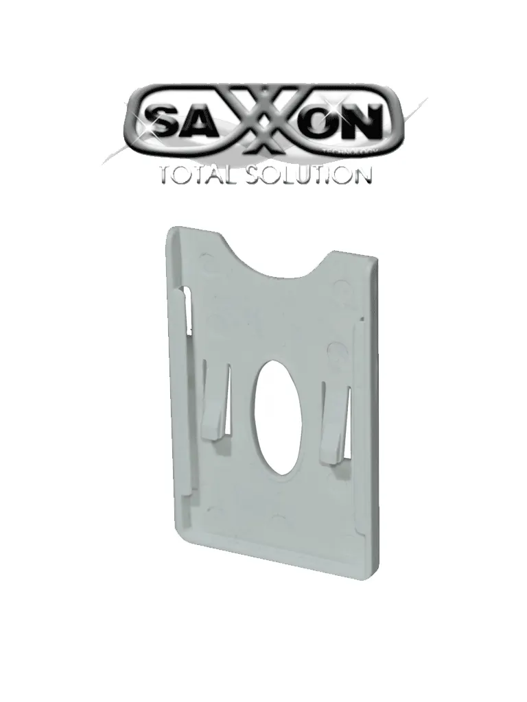 Porta tarjetas SAXXON ASRCH con adhesivo 3M para tarjetas de PVC