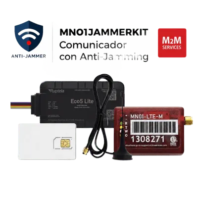 Kit comunicador celular M2M Services MN01JAMMERKIT con LTE-M