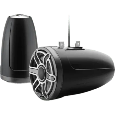 Par de Bocinas Cerradas para Torre / 8.8" (224 mm) / Coaxial Cerrado / Acabado Titanio / Rejilla Deportiva de Titanio / RMS 125 W / Sensibilidad 90.5 dB / Respuesta 38 Hz-20 kHz / Impedancia 4 Ω / Amplificador Recomendado 50-250 W por Canal / Cono de Pol