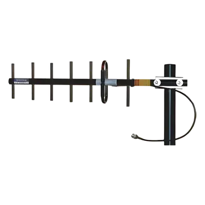 Antena Yagi Direccional / 7 Elementos / 890-960 MHz / 10 dBi / Cable RG213 2 pies (0.6 m)