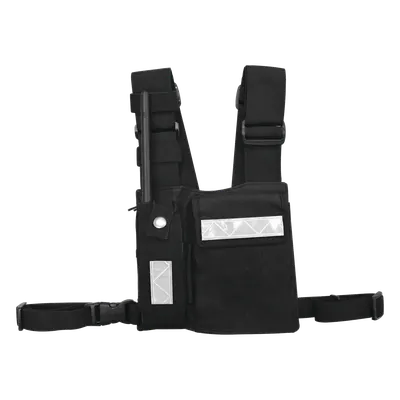 Pechera universal CPP-SLG con soporte para radio y reflectante