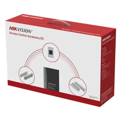 Kit de control de acceso HIKVISION DS-KAS-7M01 con chapa de 600 lb
