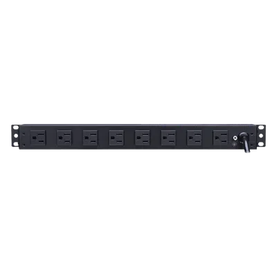 PDU para rack CYBERPOWER PDU15B8R de 8 salidas traseras