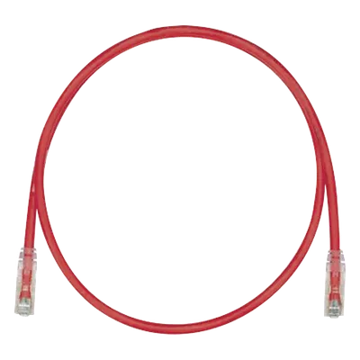Cable de Parcheo UTP Cat6 / 24 AWG / CM / 3.05 m (10 Pies) / Rojo