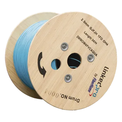 Cable de fibra óptica LINKEDPRO 2MMOM4PVCAQUA OM4 simplex