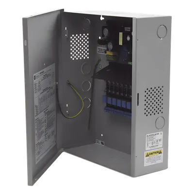 Fuente de Poder con Respaldo / 12 o 24 Vcc / 4 A / 48 W / 8 Salidas NO/NC Programables / 115 Vca / 10 A Total / 3.28 x 2.46 ft