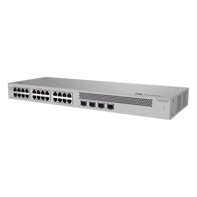 Switch administrable Huawei S310S-24T4JX con 24 puertos Gigabit y uplinks 10GE