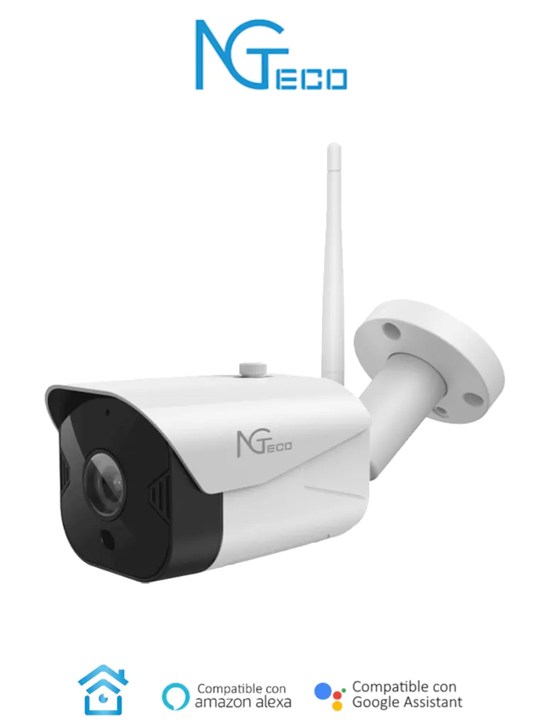Cámara bullet ZKTeco NG-C401 WiFi con imagen Full HD 1080p
