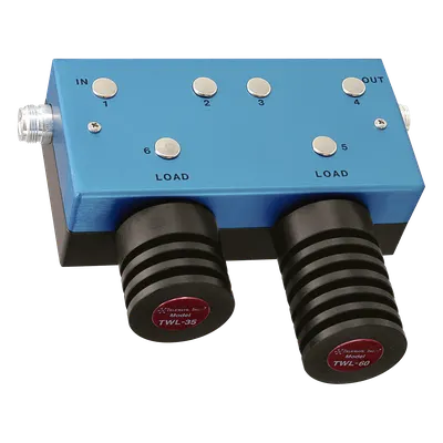 Aislador Doble / 118-174 MHz / ±4 MHz / 70 dB / 100 W / N Hembras / 6.5 x 4.5 x 2 in