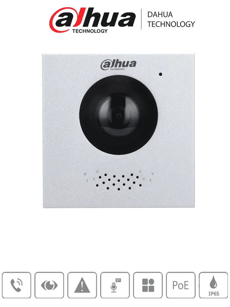 DAHUA DHI-VTO4202F-P - Modulo de Camara para Frente de Calle Modular/ HASTA 9 MODULOS/ CAMARA 2 MP/ IP65/ RELAY PARA PUERTA DESDE CELULAR/ DMSS