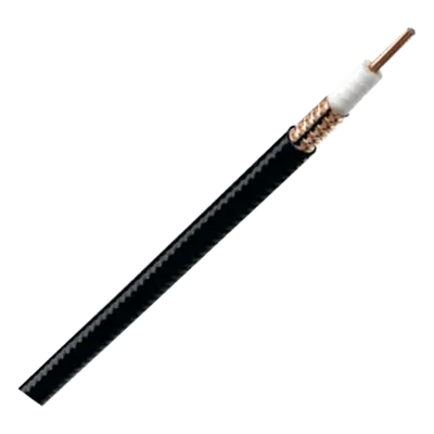 Tramo de Cable Corrugado / 50 Ohms / 10 m (32.8 ft) / Uso Profesional