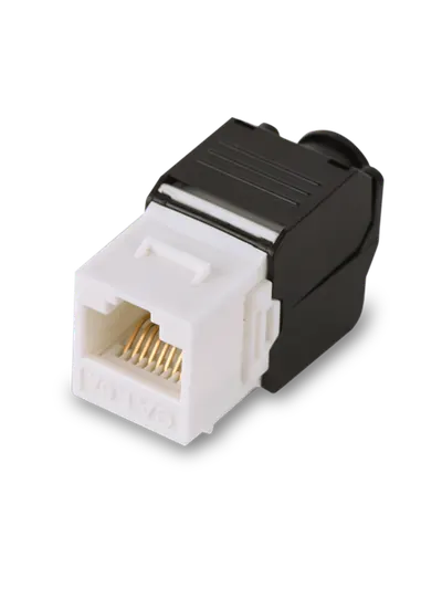 Módulo jack keystone SAXXON M242-C5 RJ45 Cat 5e blanco