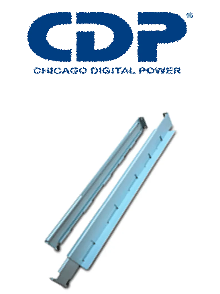 CDP UPO11RT-RAILKIT 1U - KIT DE RIEL PARA UPO11RT/ UPO112RT/ UPO113RT/ MAXIMA LONGITUD 80CM O 50KG/ 1 UNIDAD DE RACK