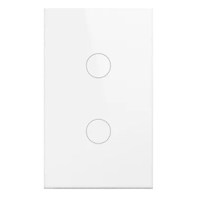 Interruptor inteligente SMARTHOME BY EPCOM SHS212ZWH de 2 circuitos