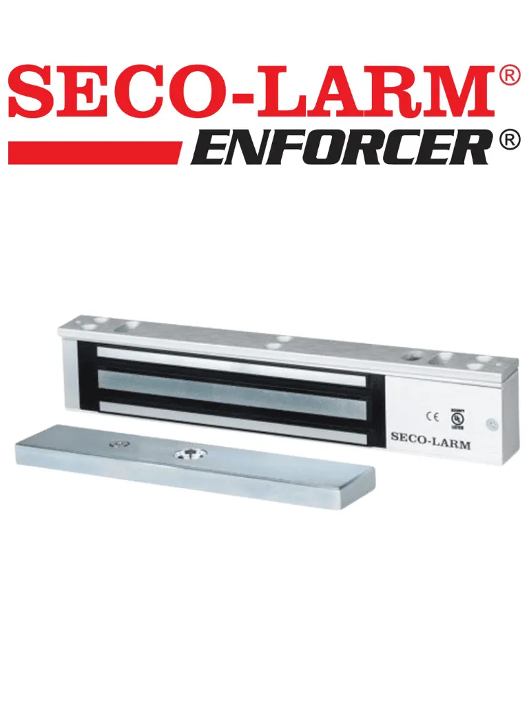 Cerradura electromagnética SECO-LARM E-941SA-600 de 600 lb
