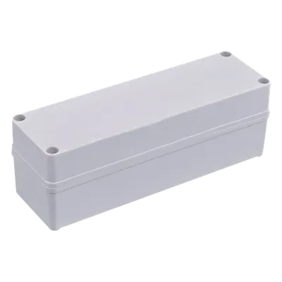 Gabinete Plástico para Exterior (IP65) de 248 x 77 x 87 mm Cierre por Tornillos.