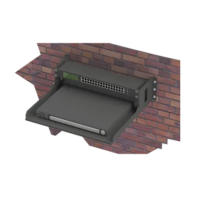 Rack abierto de pared LINKEDPRO LP-RAP-1802 de 2U para equipos de 19 pulgadas