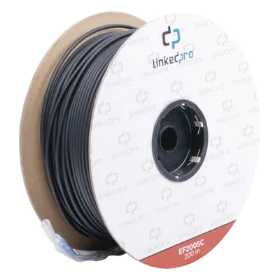 Carrete de fibra óptica LINKEDPRO EF-200-SC monomodo de 200 m