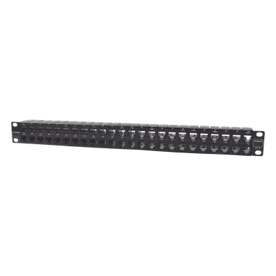 Patch panel SIEMON Z6-PNL-U48K Cat 6 de 48 puertos para rack