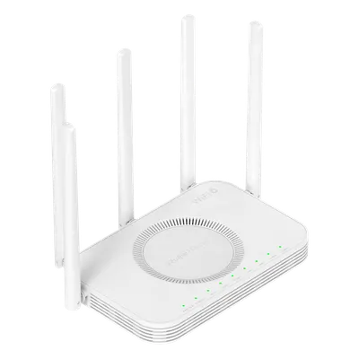 Router ONU GPON/EPON / Wi-Fi 6 AX3000 / 192 Clientes Simultáneos / 4 Puertos Gigabit LAN/WAN / Puerto USB 2.0 / 5 Antenas Externas / Mesh