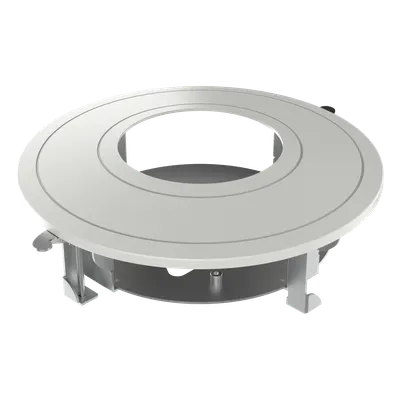Montaje de plafón / Metal y plástico / Ø 256.1 mm (10.08') / Carga máx. 4.5 kg (9.92 lb) / Blanco