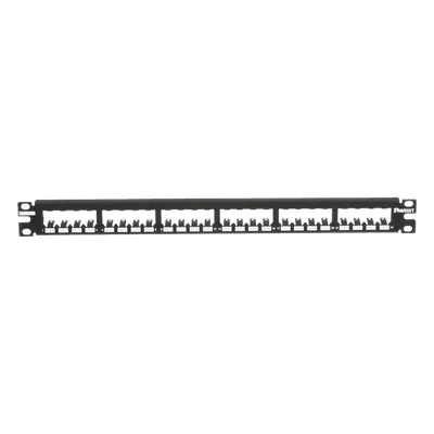 Panel de parcheo PANDUIT CP24BLY blindado, 24 puertos y 1UR