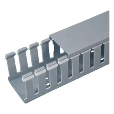 Canaleta ranurada PANDUIT FC2X3LG2 de PVC tipo F, 2 metros