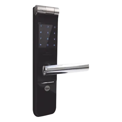 Cerradura Autónoma YMF40 con Teclado y  Biometrica con Huella de Alto Diseño Estético!