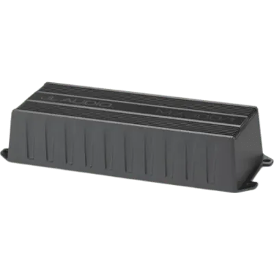 Amplificador Náutico y para Deportes de Motor / Monobloque Clase D / 300 W RMS a 2 Ω / IPX7 Resistente al Agua y Polvo / Filtro Paso Bajo 40-400 Hz / Ecualizador de Refuerzo de Graves / Control de Nivel Remoto Opcional / Fusible 30 A