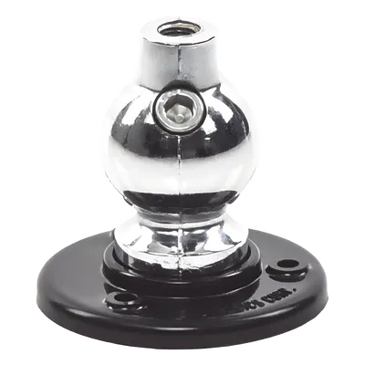 Montaje de bola para antena / Ajustable 2.5" (6.35 cm) / Base 2" (5.08 cm) / Rosca 3/8" x 24 / Ángulo 180°