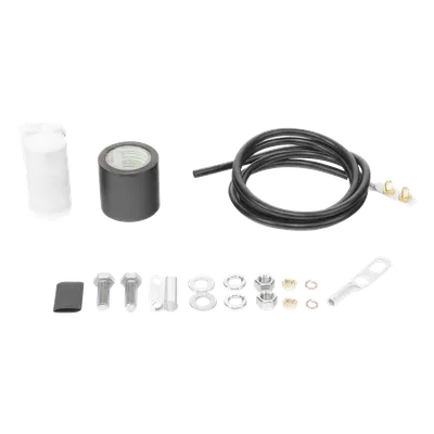 Kit de Aterrizaje para Torre / Cable 3/8" / AWG 6 / Anclaje Completo / Resistente a Intemperie