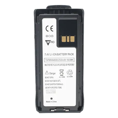 Batería TX PRO TXPMNN4808 de 2500 mAh para radios R7 y R7A