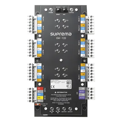 Módulo de Control de Elevadores / 12 Relés de Salida / Control hasta 192 Pisos / Comunicación RS-485 / 90 x 190 mm