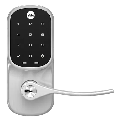 Cerradura Electrónica Autónoma / Teclado Táctil / 250 Códigos PIN / ANSI/BHMA Grado 2 / Cierre Automático 30 s / Pilas AA