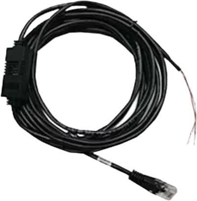 Cable Contacto Seco / 2.8 m (9.2 ft) / RJ45 / Montaje Magnético / Plug and Play / IP20 / 0 a 65 °C