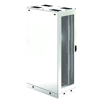 Gabinete para Servidor / 45U / 2163 x 800 x 1200 mm (85 x 31.5 x 47.2 in) / Acero 12 Gauge / RAL 9003 Blanco / Carga Estática 1361 kg / Base con Ruedas y Niveladores