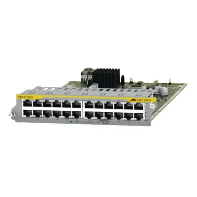 Tarjeta de línea / 24 puertos Gigabit PoE+ / 48 Gbps / 36 Mpps / 8.1 x 12.3 x 1.6 in