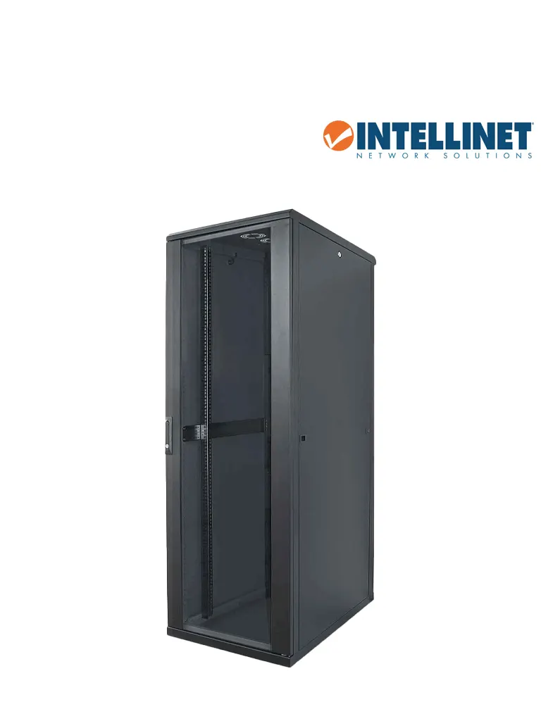 INTELLINET 713085 GABINETE 19" RACK / CERRADO / 22UR / PUERTA CRISTAL / 600*800 FLATPACK / Sobre pedido