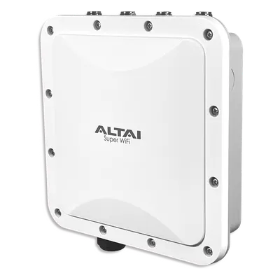 Punto de Acceso Industrial / Wi-Fi 6 / Doble Banda 2.4/5 GHz / 2x2 MIMO / 512 Usuarios / Cobertura 400 m (1312 ft) / IP67 / Puerto 2.5G + SFP